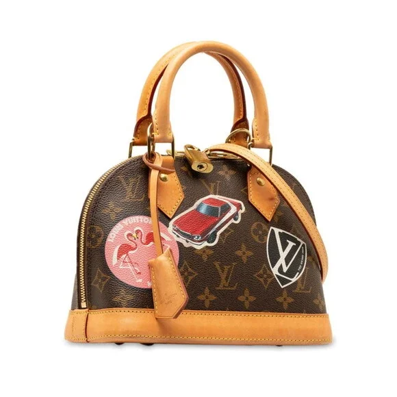 LOUIS VUITTON Brown Monogram Shoulder Bag - Picture 3 of 11